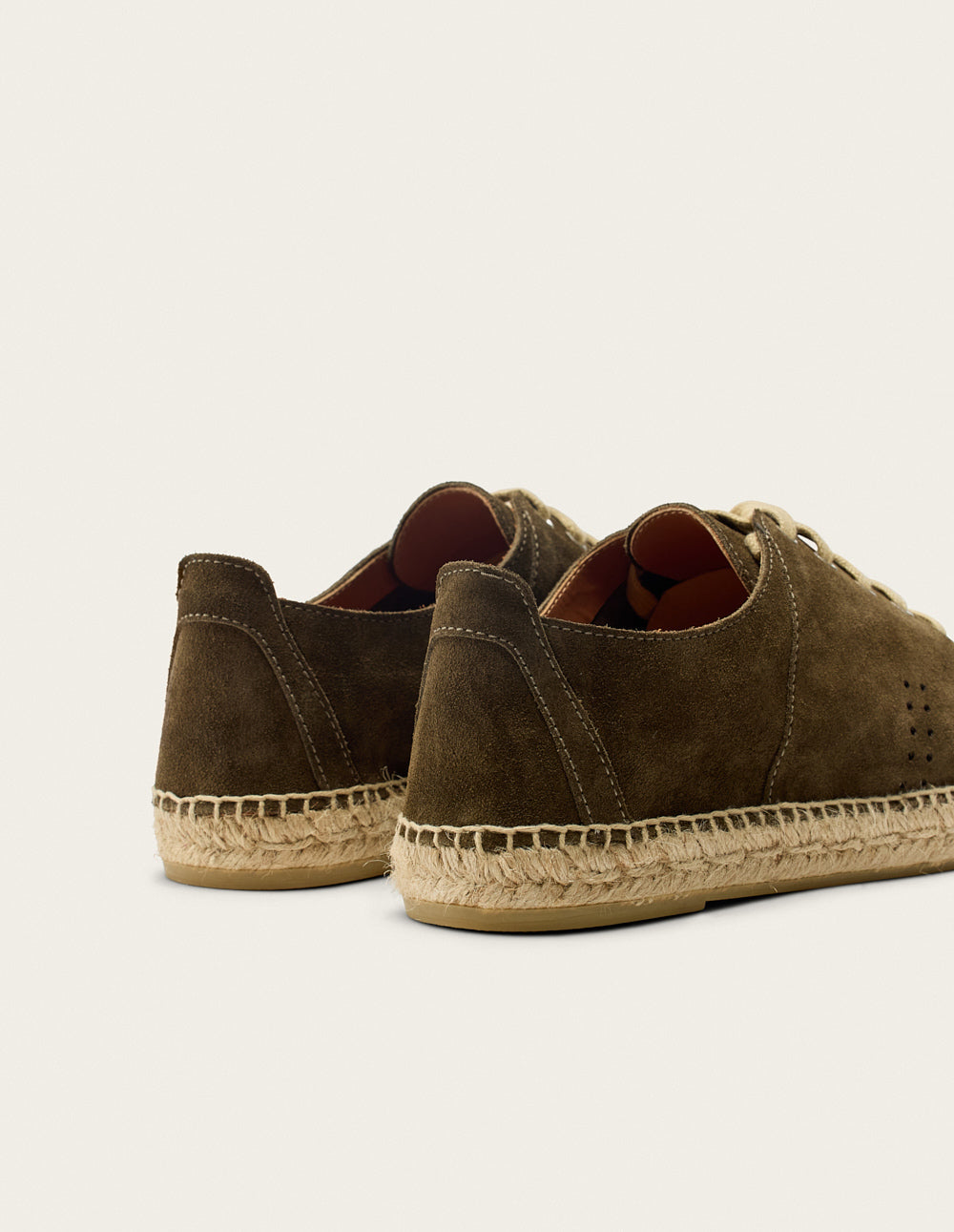 Espadrilles Raymond - Suède Kaki - Homme