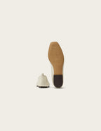 Ballerines Serra - Cuir Écru - Femme