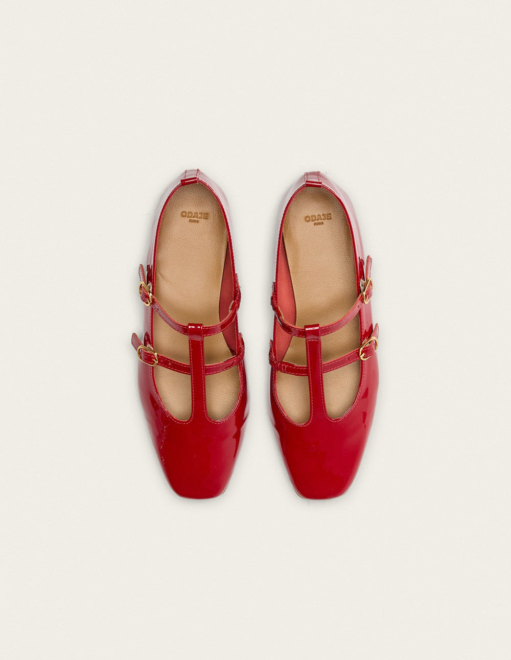 Bailarinas Sira - Charol Rojo