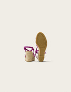 Espadrilles Fidi - Suède Magenta - Femme
