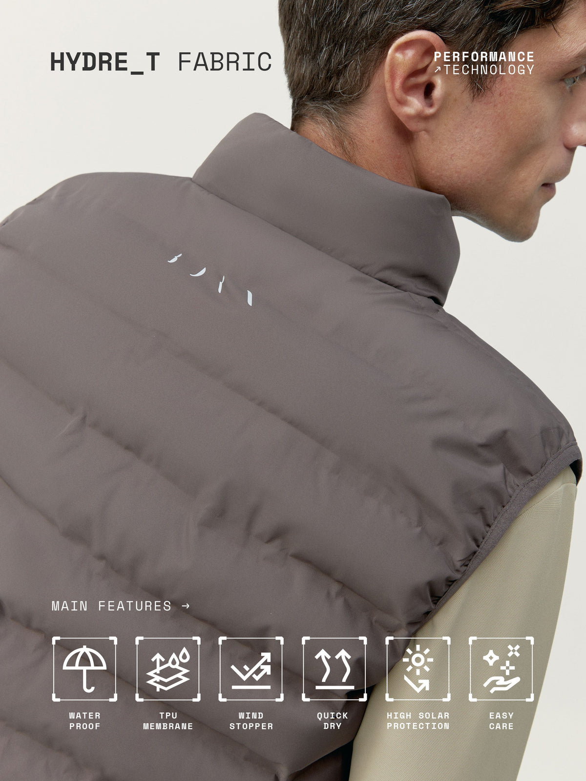 Gilet Sepik - Cioccolato - Uomo
