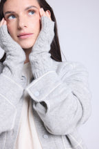 Mitones Unisex Sfez - Gris Claro - Mixto