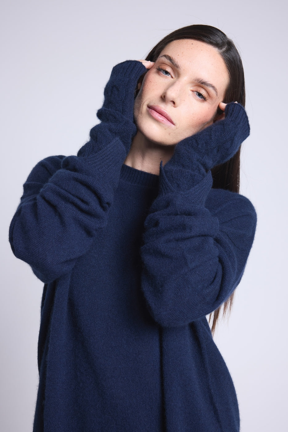 Mitaines Unisexe Sfez - Bleu Marine - Mixte