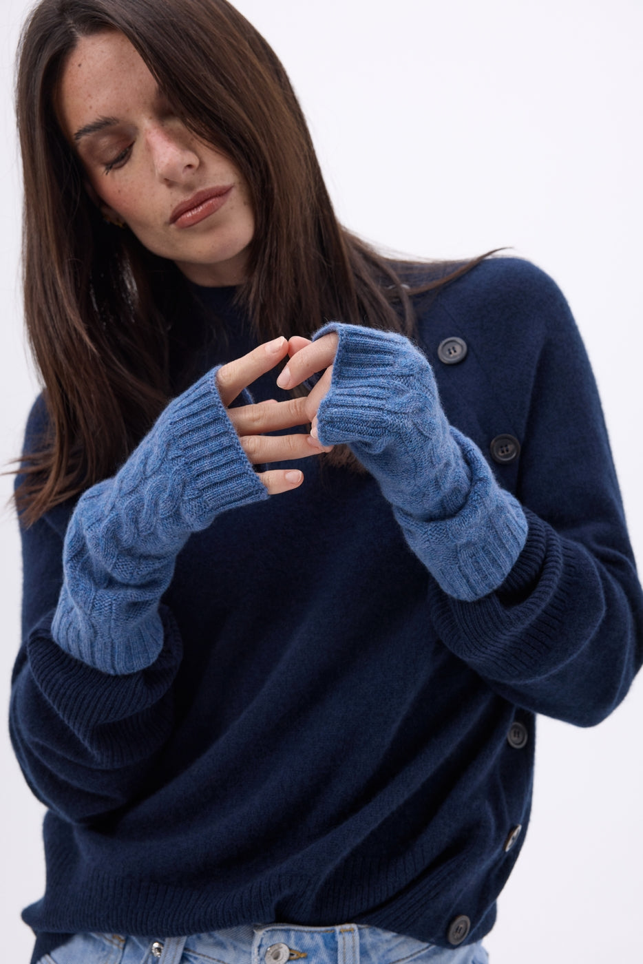 Mitaines Sfez - Bleu Jean - Mixte