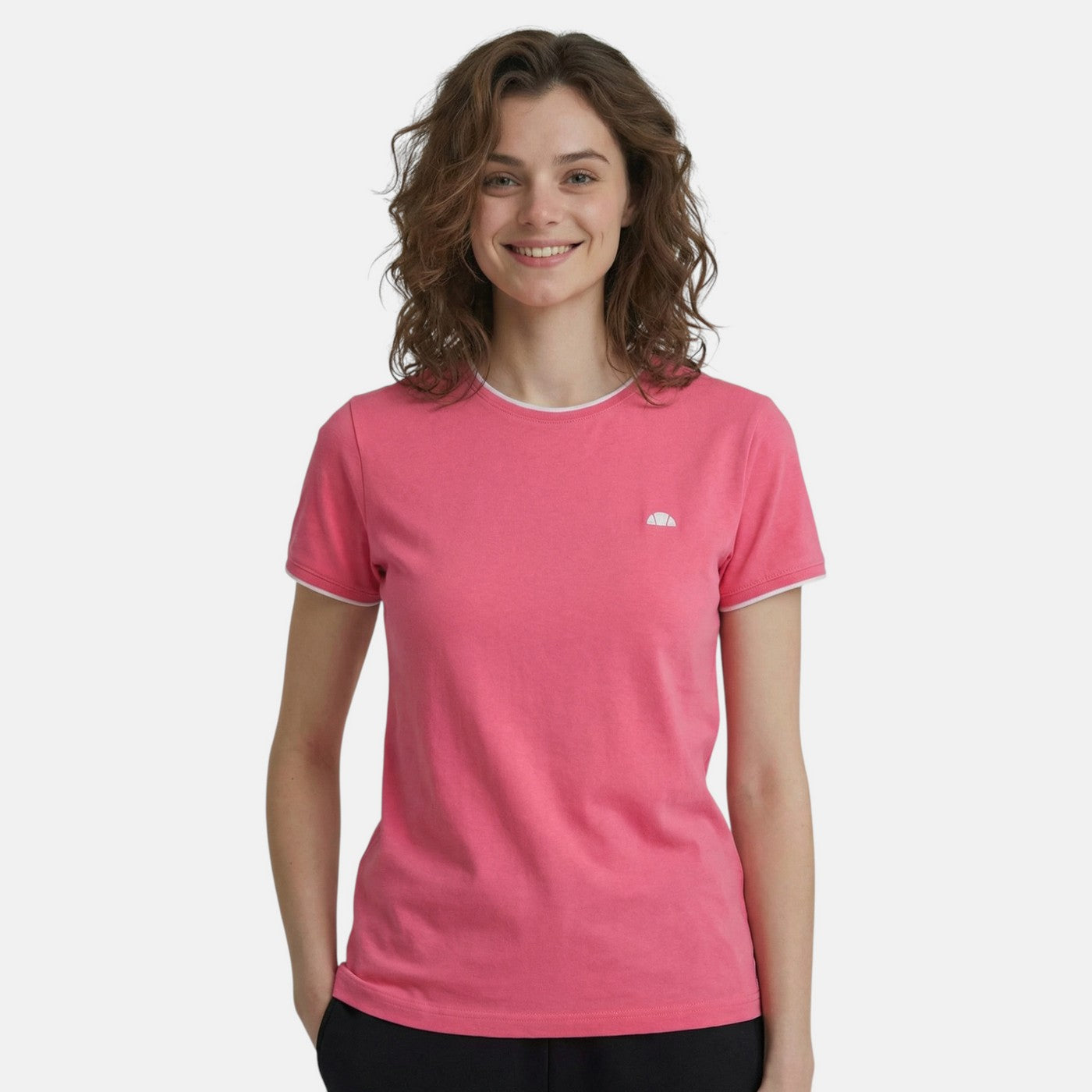 Ellesse Women's Short Sleeve T-Shirt - Pink