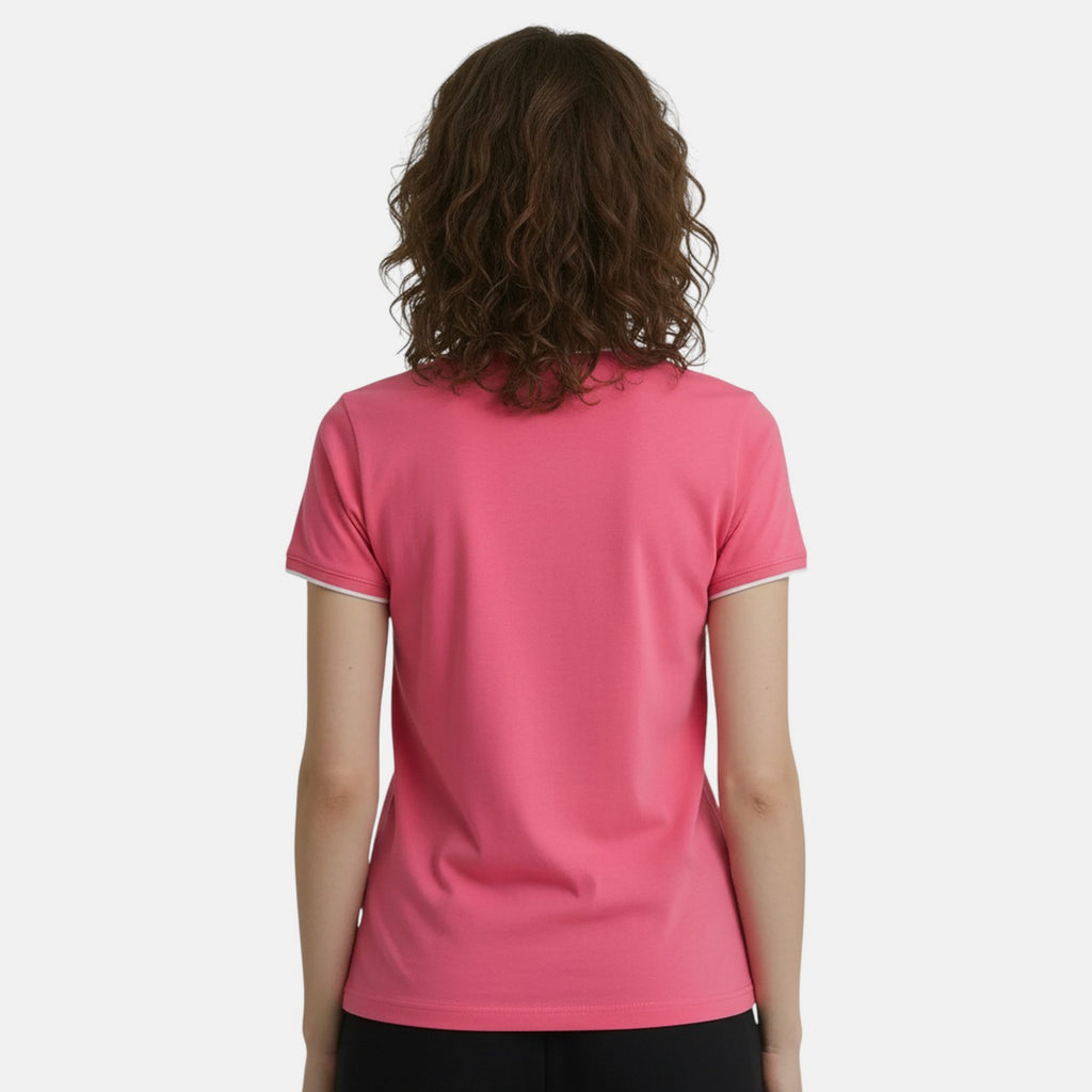 Ellesse Women's Short Sleeve T-Shirt - Pink