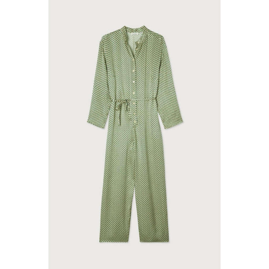 High-Neck Trouser Jumpsuit - Armande - Women