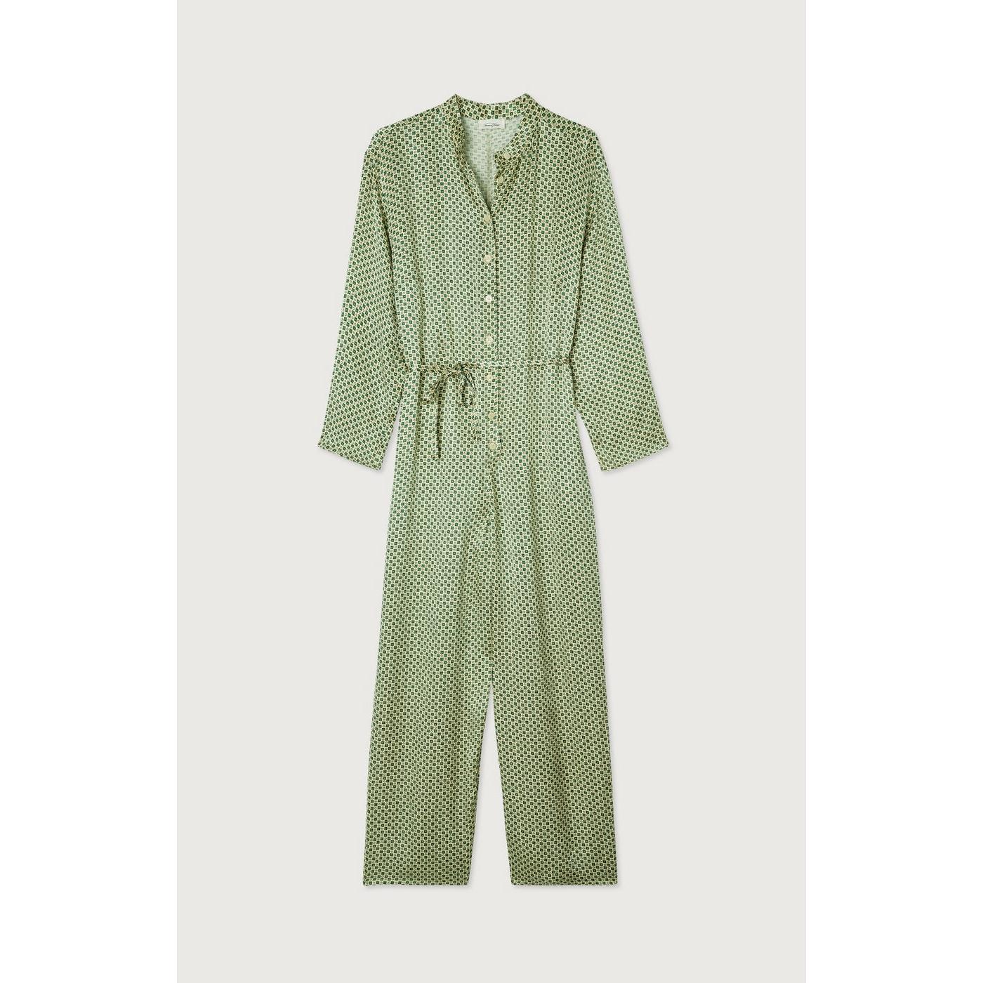 High-Neck Trouser Jumpsuit - Armande - Women