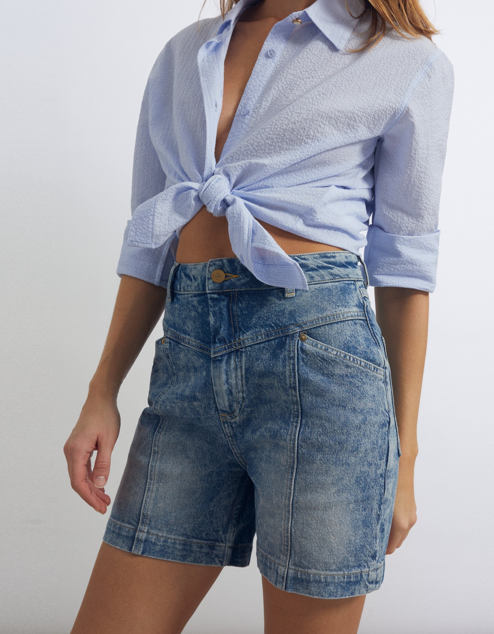 Short Shane - Denim V-342 - Femme