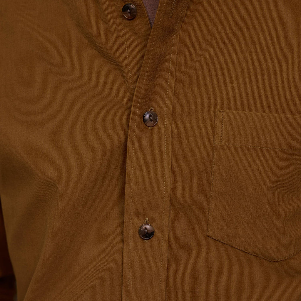 Chemise En Velours Camel