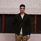 Forest Green Velvet Shirt