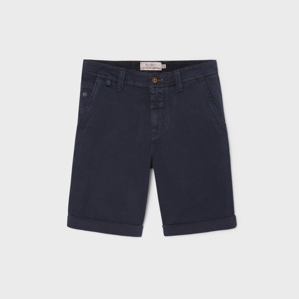 Bermudas 100% Algodón Orgánico - Azul