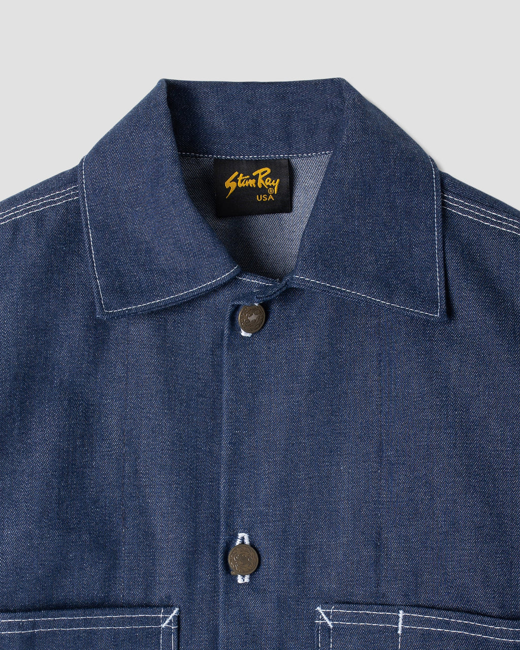 Shop Jacket - Indigo Denim