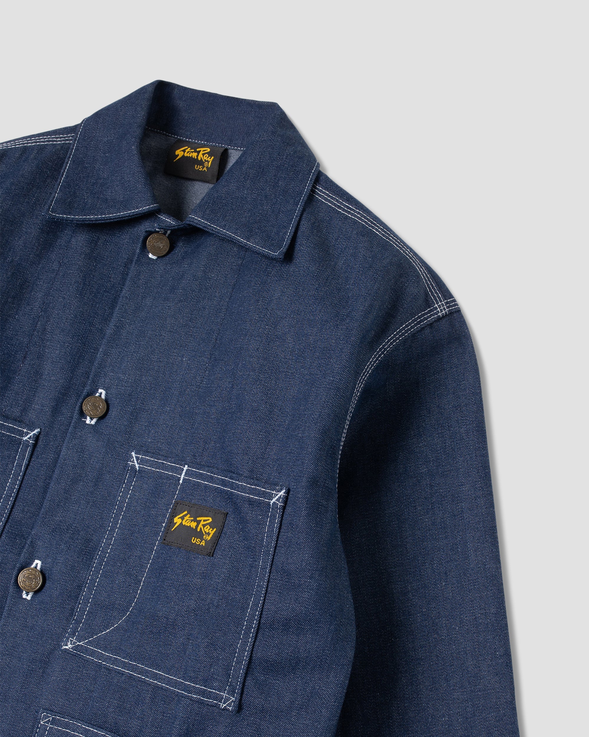 Shop Jacket - Indigo Denim