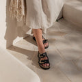 Black Sandals - Women