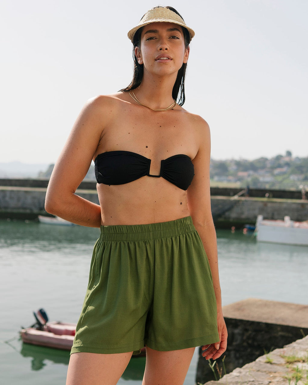Short Geraldine Caqui