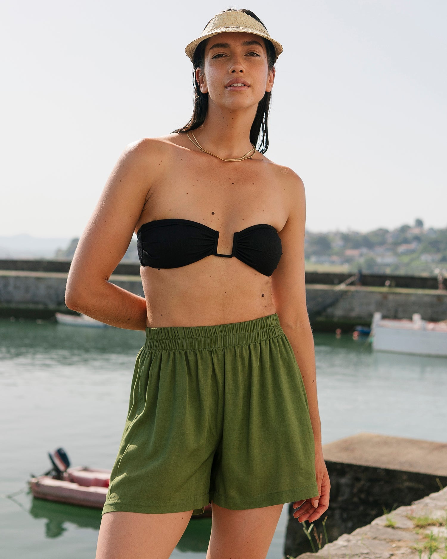 Short Geraldine Caqui