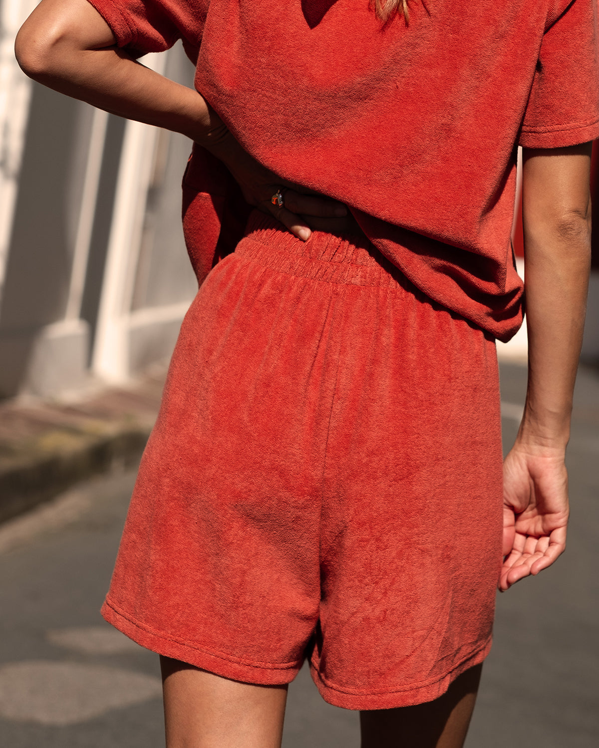 Dan Terracotta Shorts
