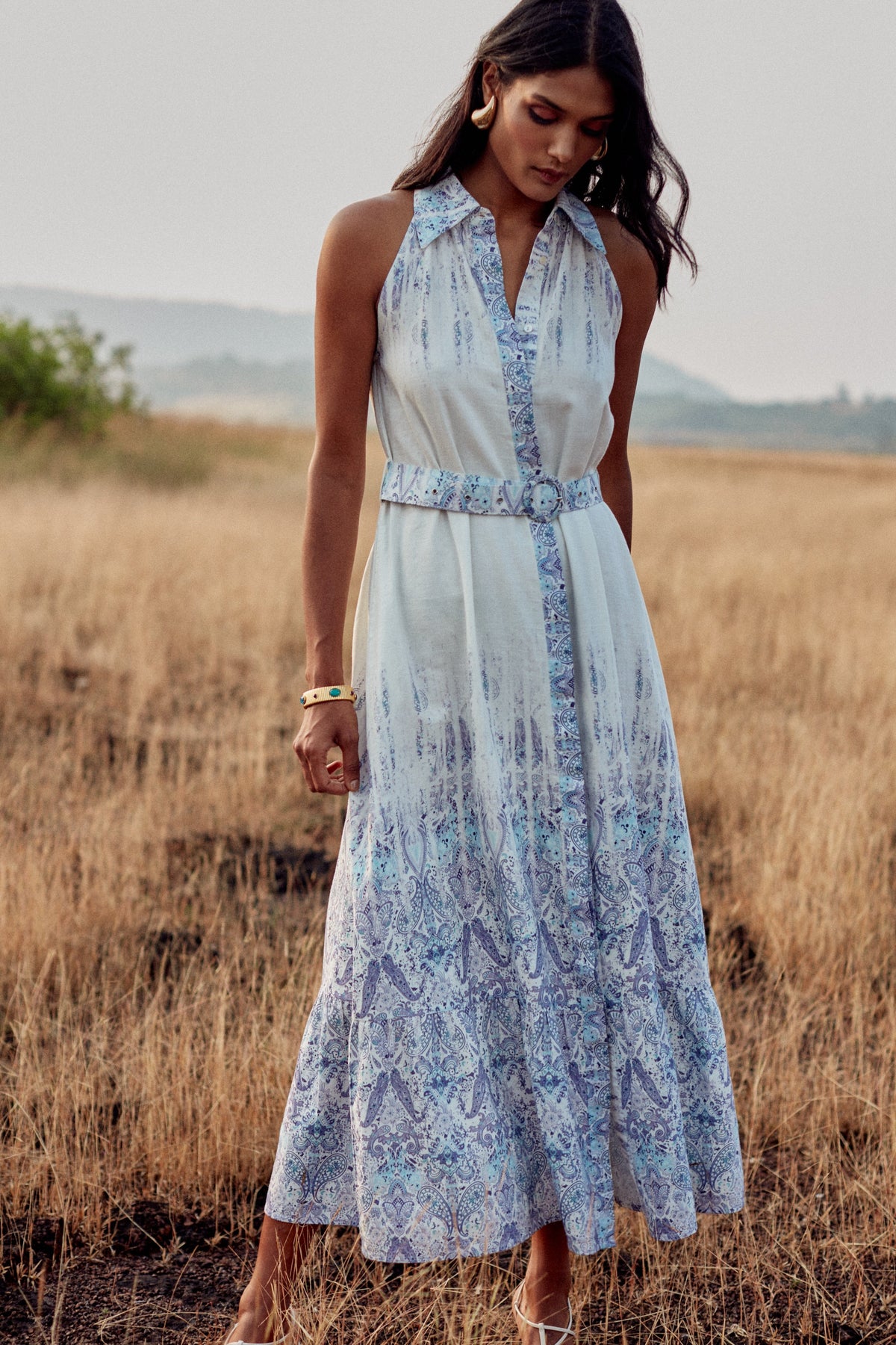 Vestido Brittany - Persian Blue