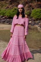 Jupon Marine - Pink Lotus