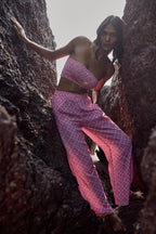 Kenza Pants - Pink Lotus