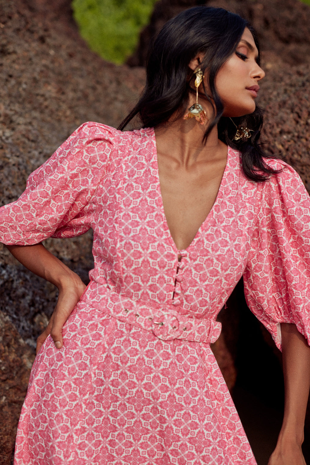 Vestido Svetlana - Pink Lotus
