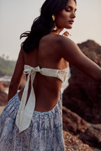 Layal Dress - Persian Blue