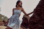 Layal Dress - Persian Blue