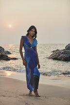 Davina Dress - Deep Sea