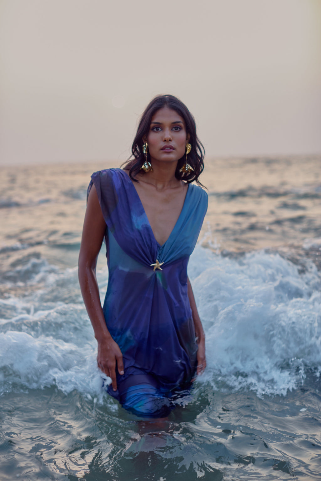 Davina Dress - Deep Sea