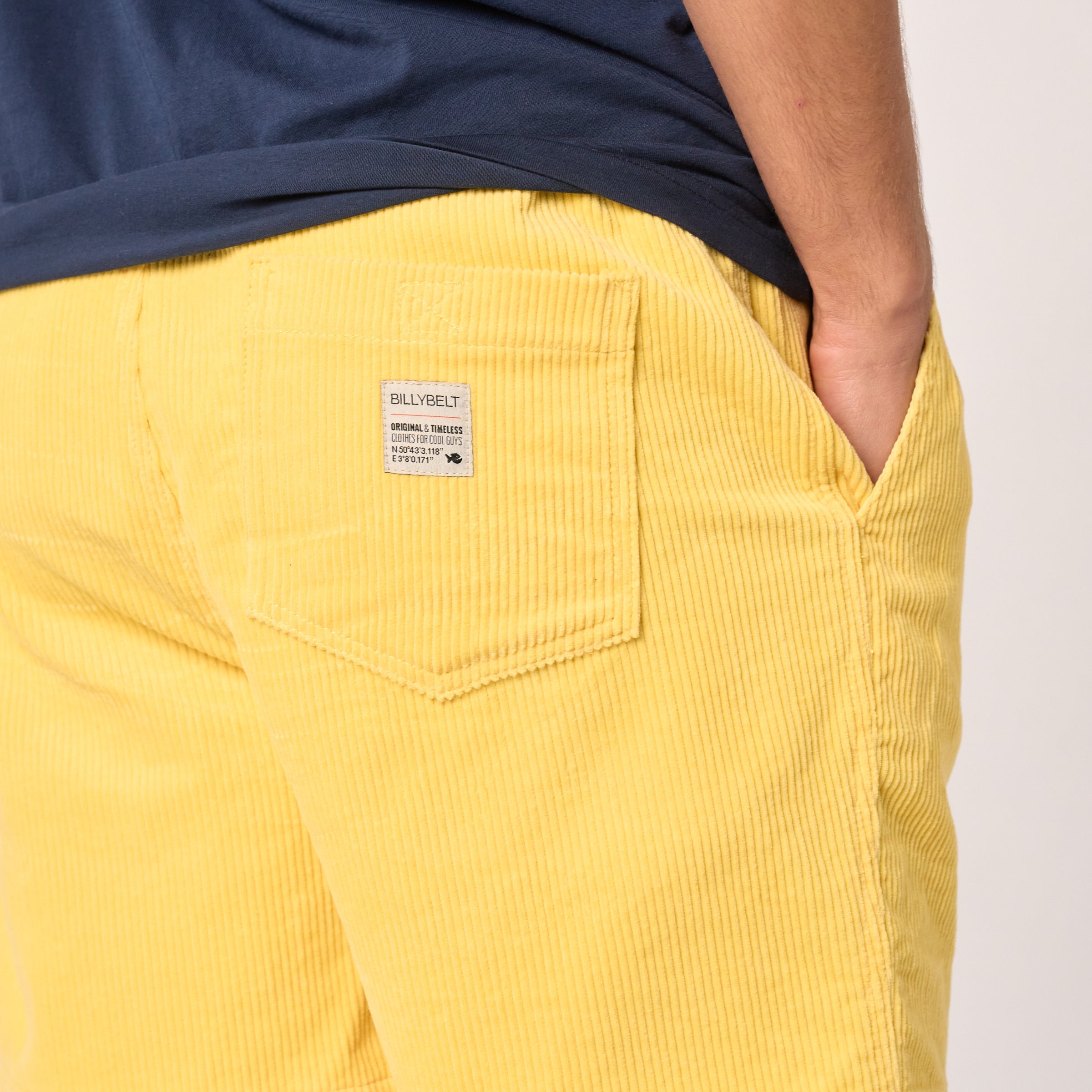 Pantaloncini in velluto - Gialli