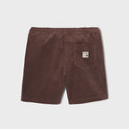 Shorts in Velluto - Marroni