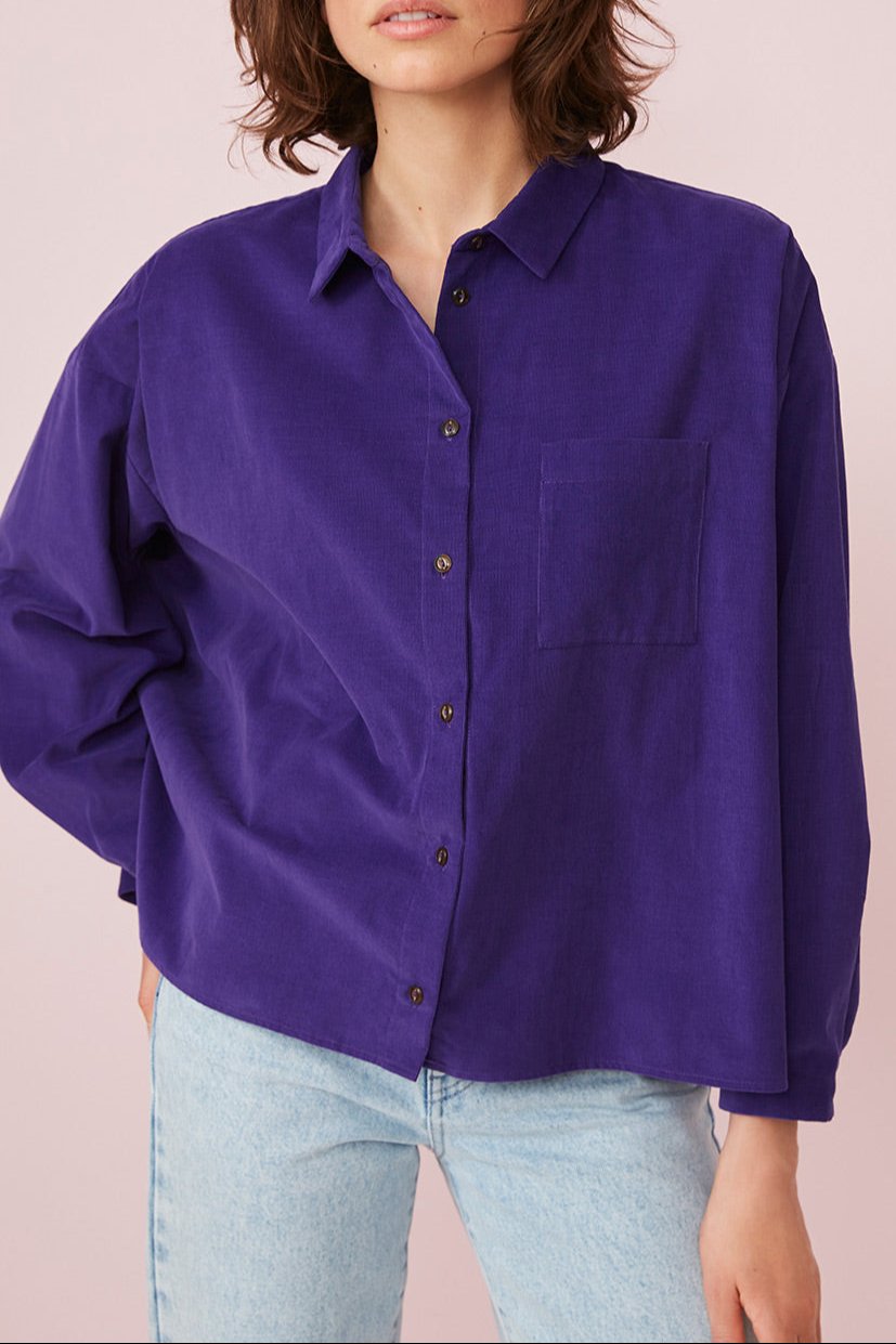Camisa Sibón - Púrpura