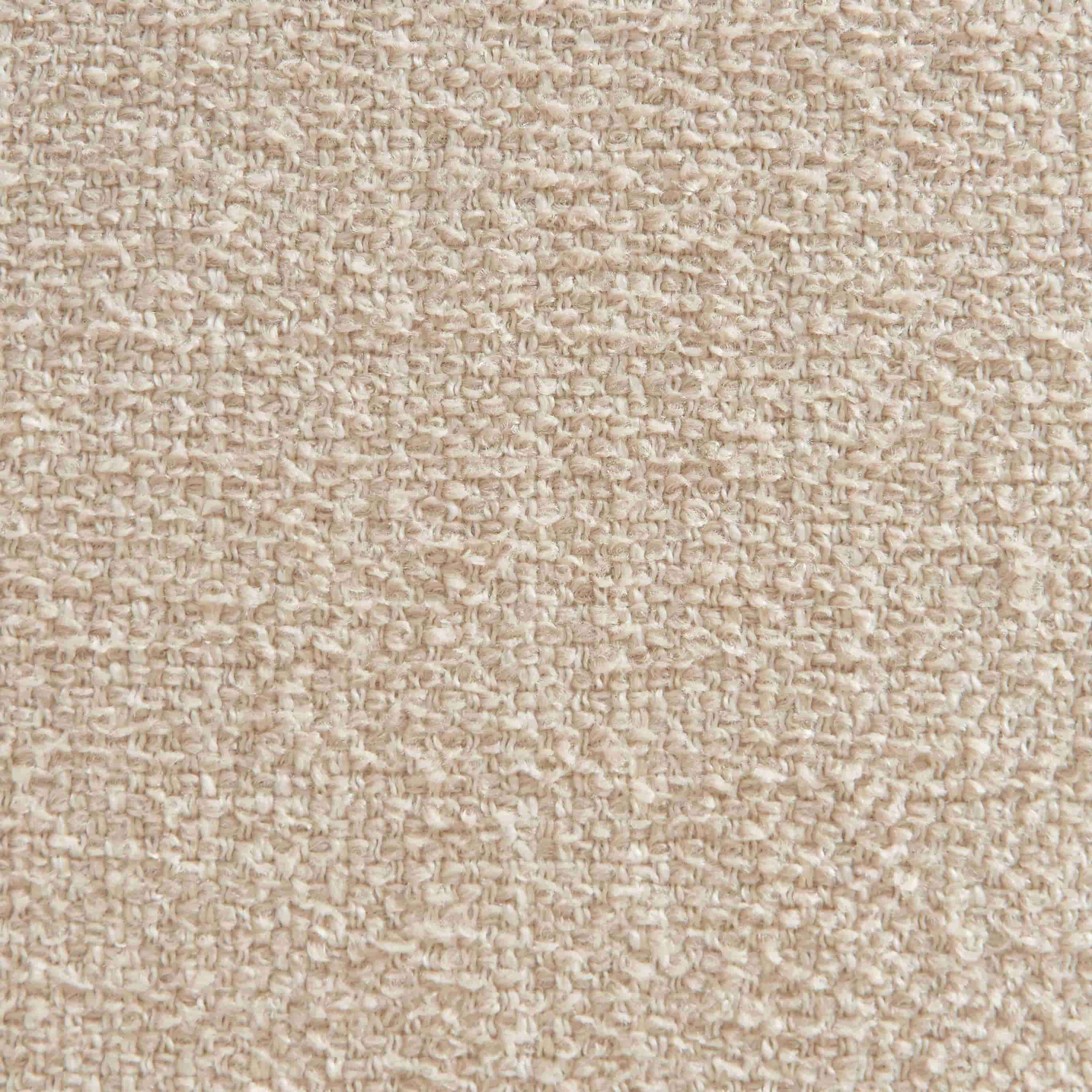 Ciara - Chairs - Boucle - Beige and Black Metal Legs