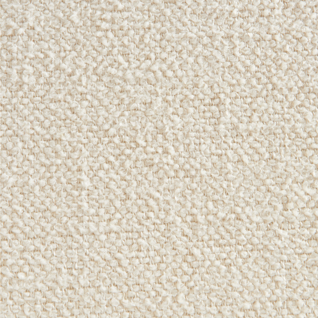 Ciara - Chairs - Ecru Bouclé And Metal Legs - Black
