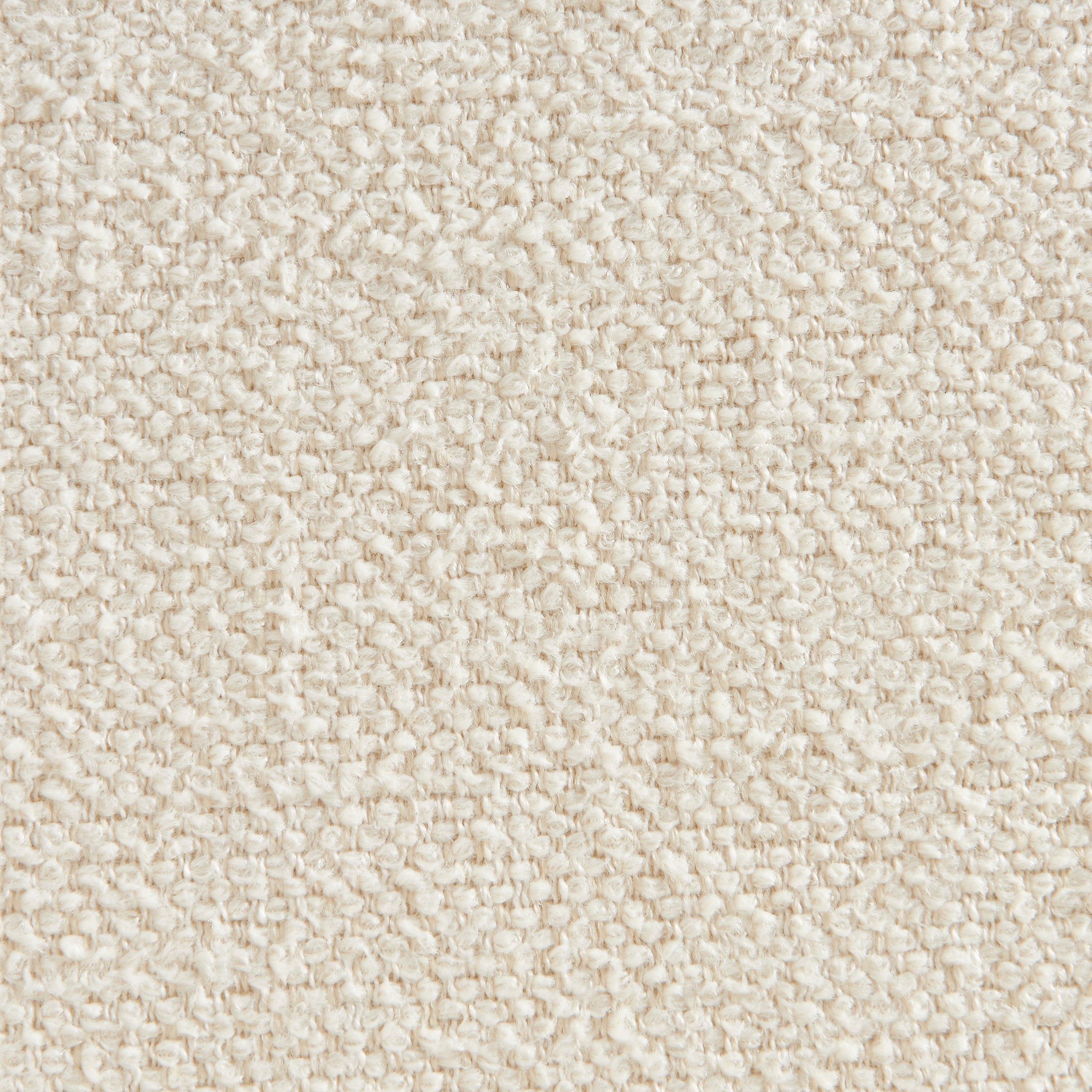 Ciara - Chairs - Ecru Bouclé And Metal Legs - Black