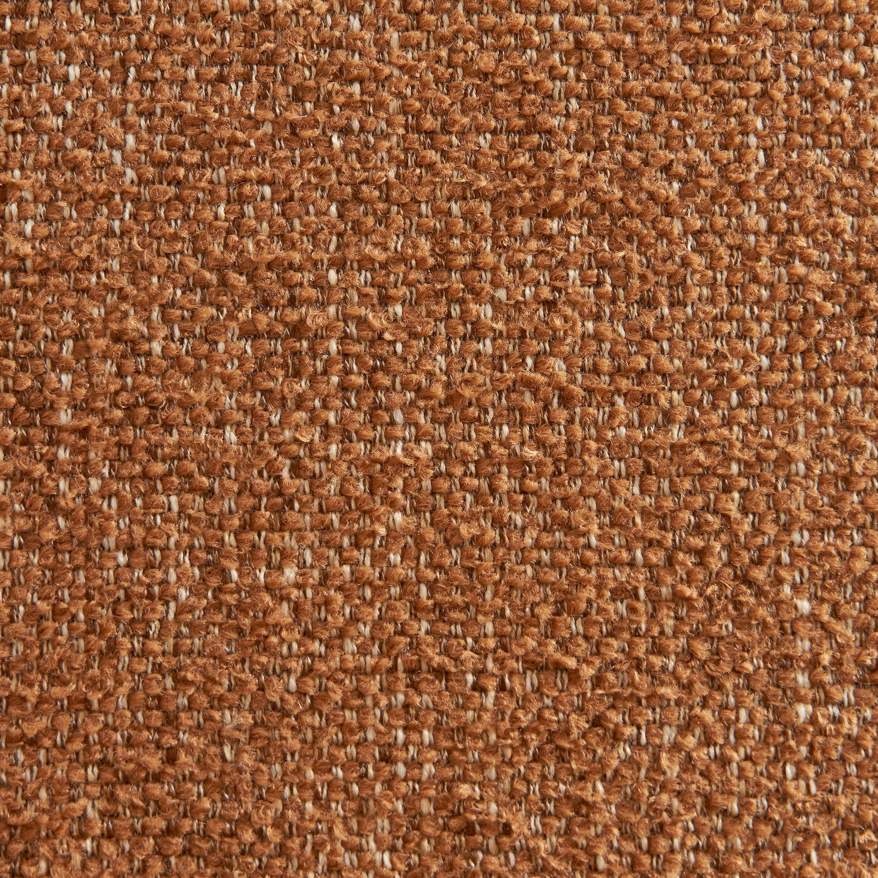 Ciara - Chairs - Bouclé - Terracotta And Black Metal Legs
