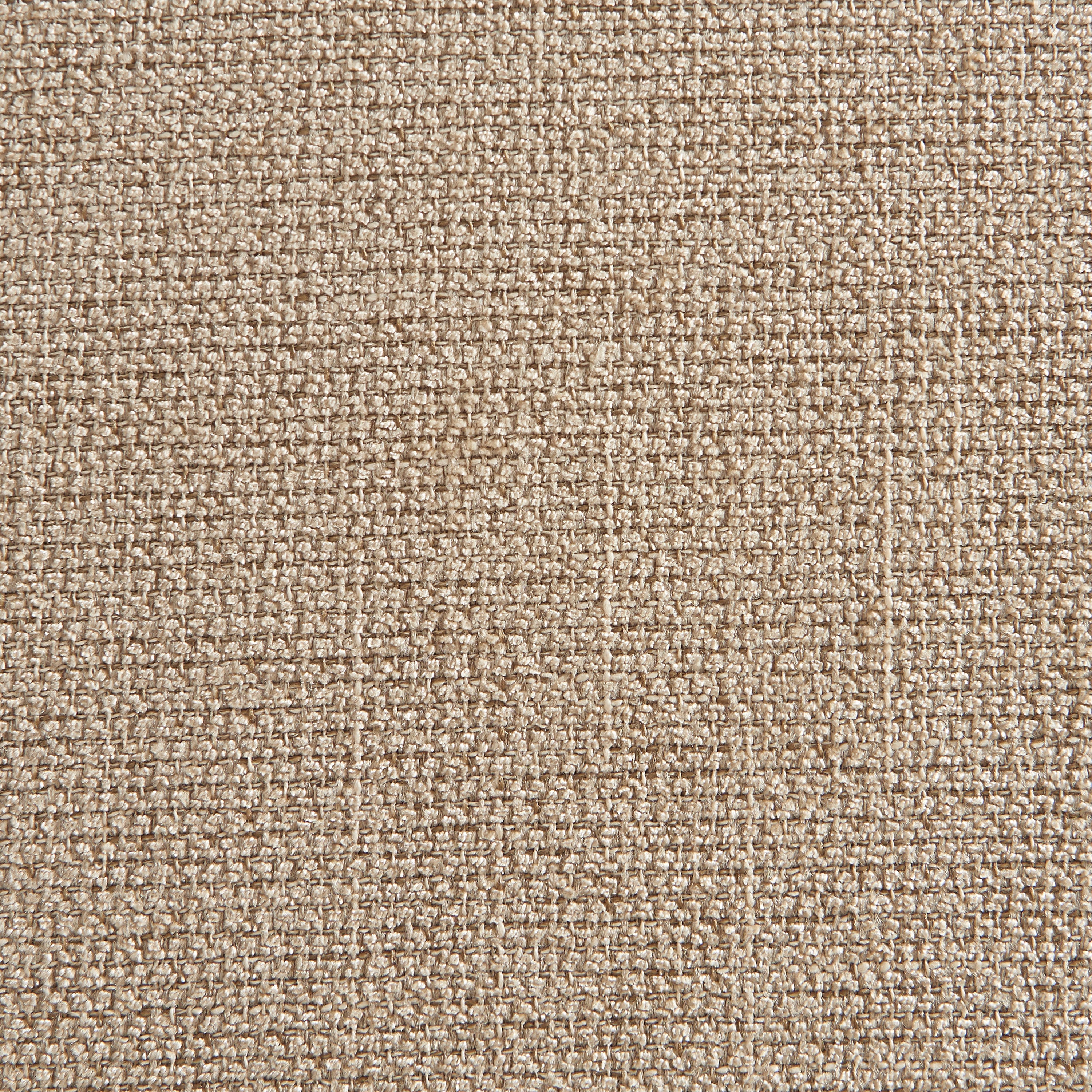 Farel - Chairs - Chenille Fabric - Beige and Black Metal Legs