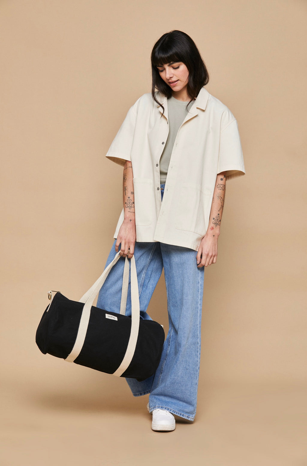 Simon Duffel Bag - Black
