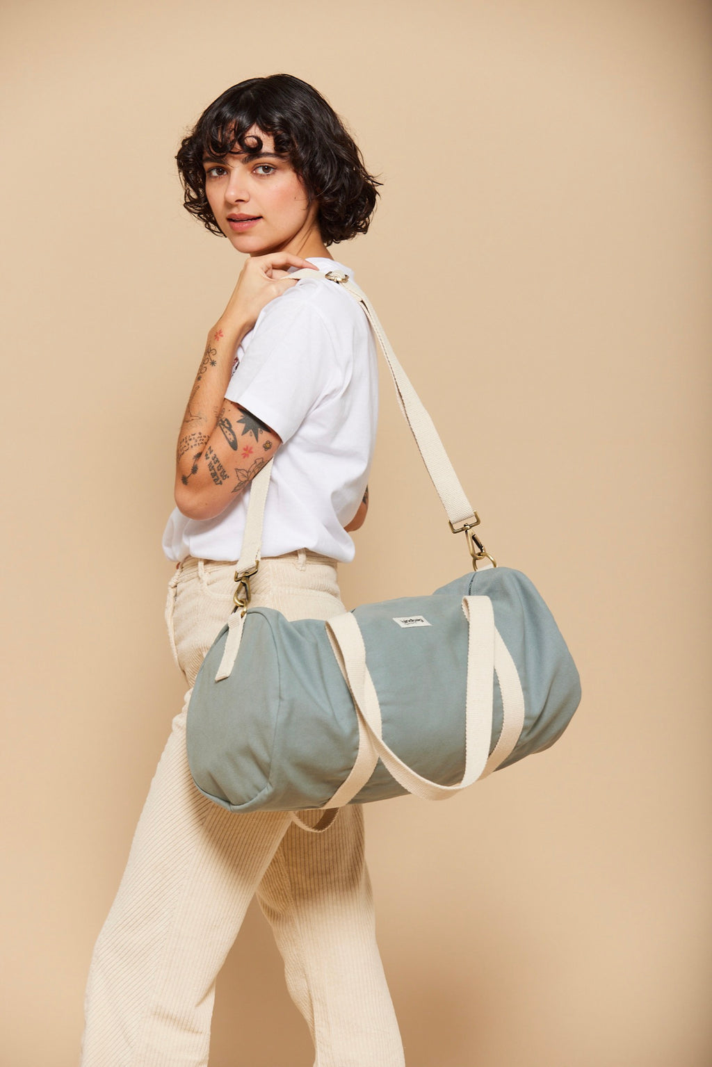 Simon Duffel Bag - Sage