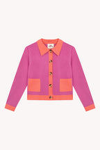 Pink Dahlia Cardigan
