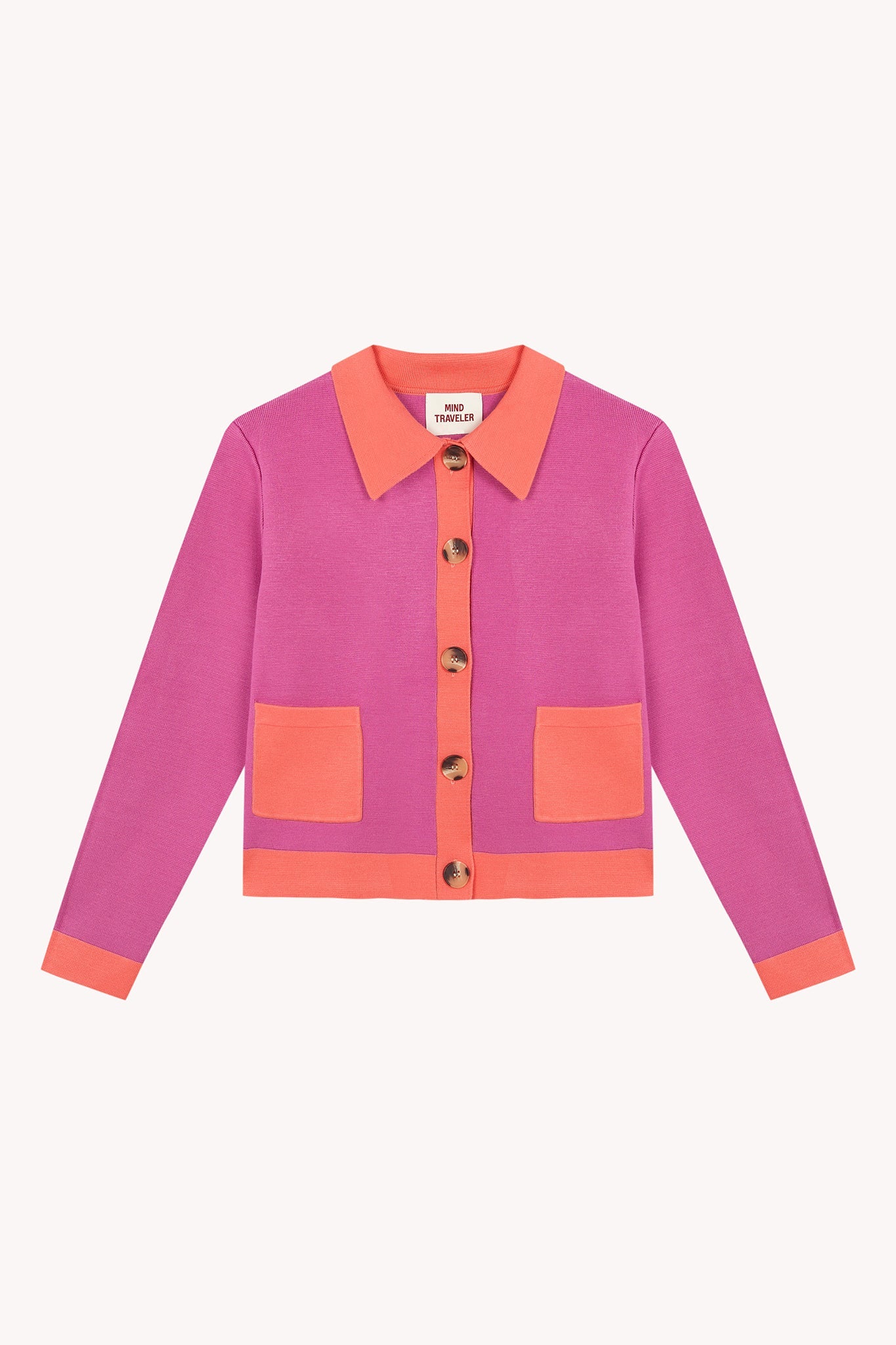 Pink Dahlia Cardigan