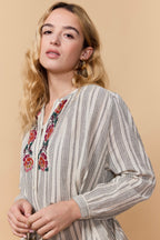 Sismik Dress - Stripe