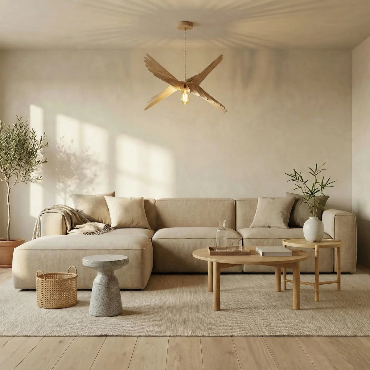 Albatros Oak-Stained | Pendant Light