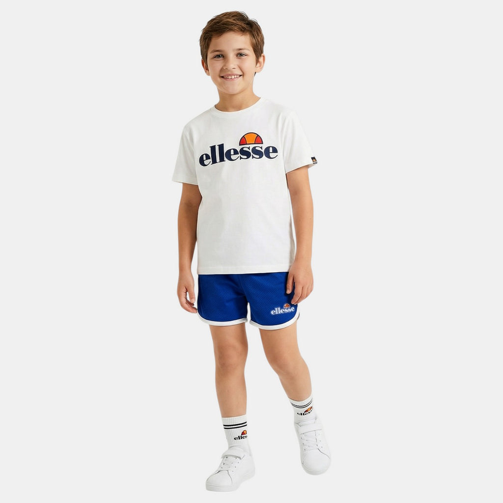Ensemble 3 Pièces T-Shirt, Short Et Chausettes Ellesse - Bleu