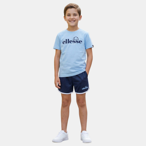 Ellesse Conjunto De 3 Piezas De Camiseta, Shorts Y Calcetines - Azul
