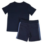 Pack De 2 T-Shirts Et Short Ellesse Garcon - Blanc/Marine