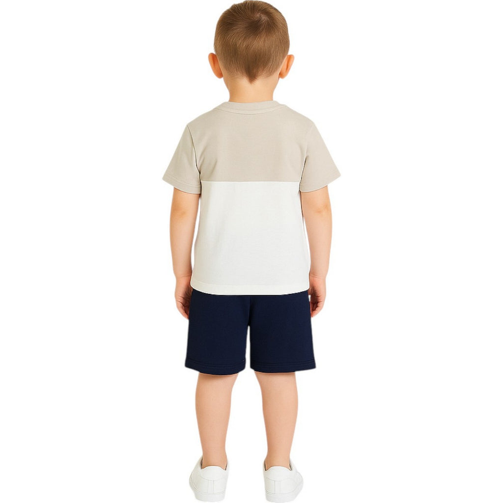 Pack De 2 T-Shirts Et Short Ellesse Garcon - Gris/Marine