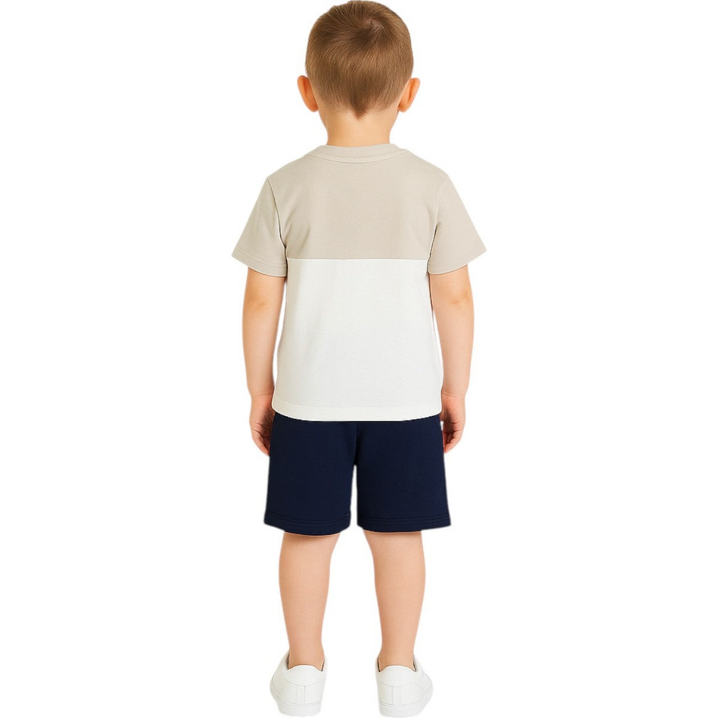 Pack De 2 T-Shirts Et Short Ellesse Garcon - Gris/Marine