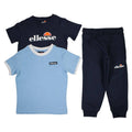 Pack de 2 Camisetas y Pantalones de Chándal Ellesse Niño Azul Marino/Azul